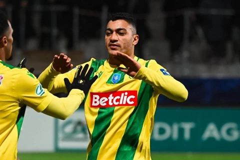 كسر صيامه التهديفي.. مصطفى محمد يسجل في فوز نانت على درانسي بكأس فرنسا